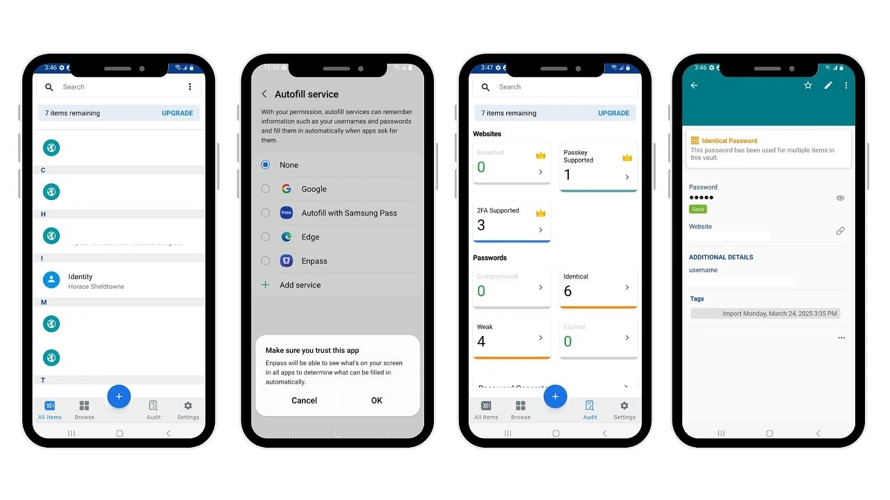 1Password vs Enpass