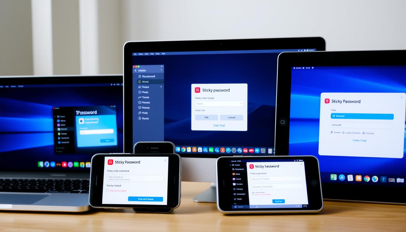 1Password vs Sticky Password cross-platform compatibility across devices
