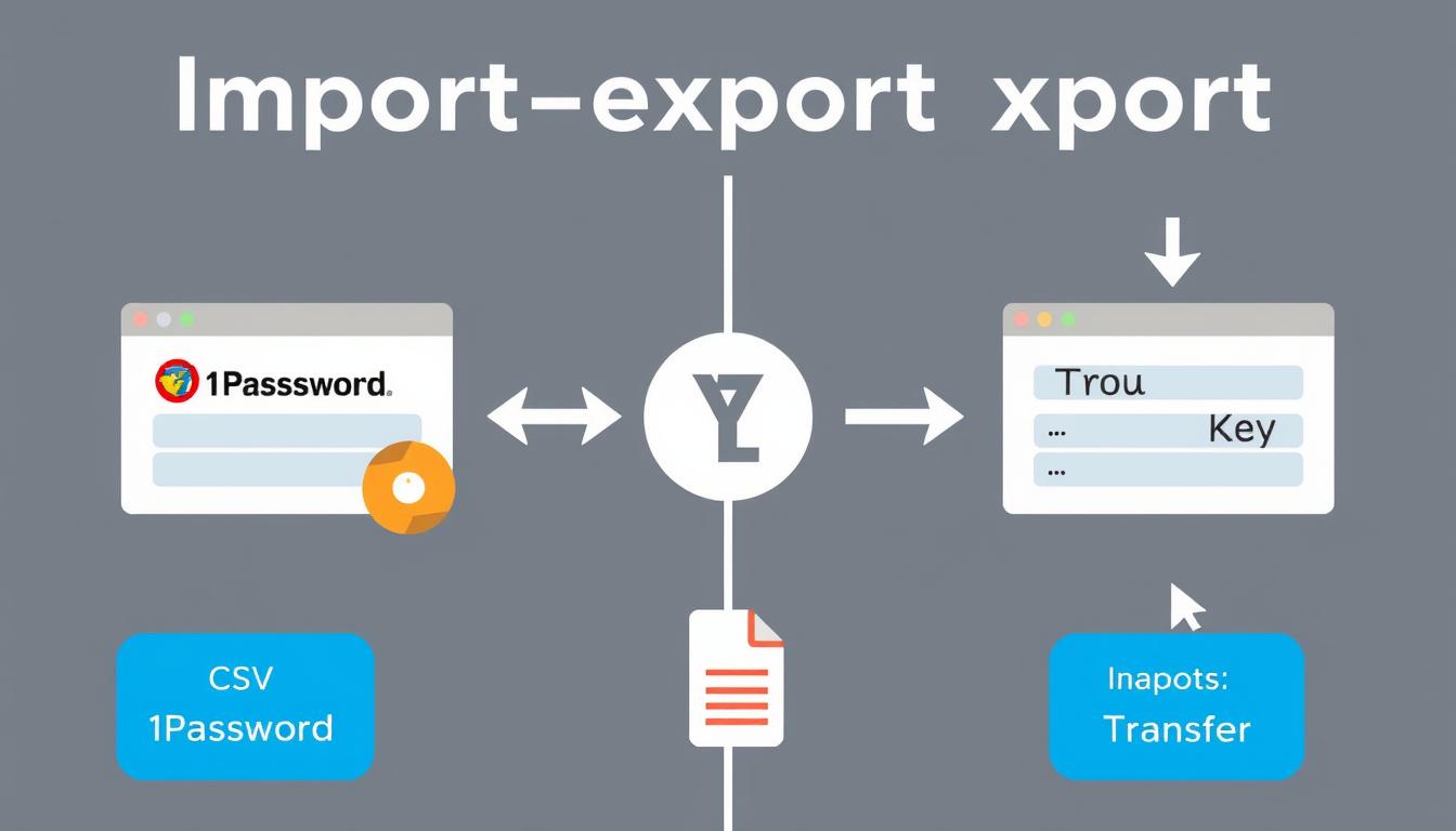 1Password vs True Key import and export functionality comparison